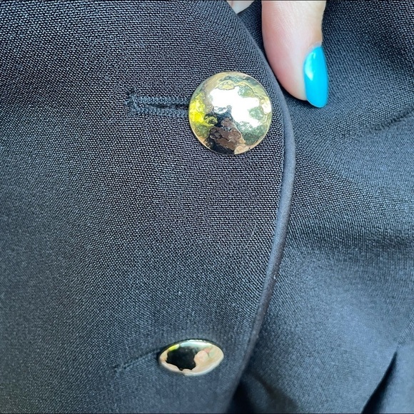 L'Academie The Claudia Mini Dress in Black - Picture 7 of 14